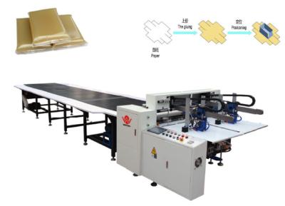China Double Feeder Automatic Gluing Machine To Make Book Cover , Chocolate Box for sale