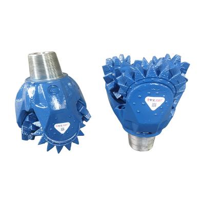 China Iadc 217 Steel Tooth Tricone Bit Wear Resistant Tricone Rock Drill Bit for sale