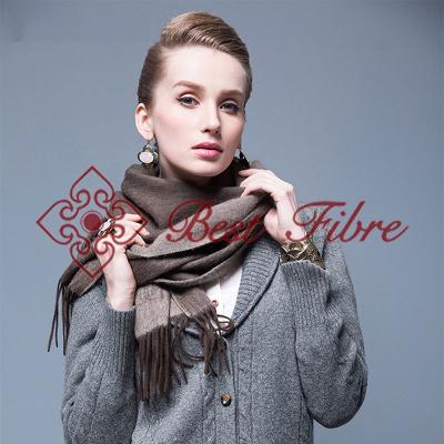 China Yak double Jacquard scarf for sale