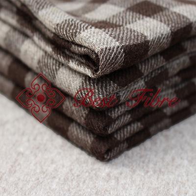 China Yak grid scarf&shawl for sale