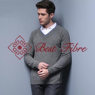 China Yak leisure V-neck pullover for sale