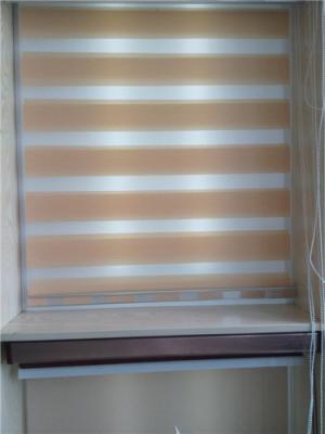 China Linen roller blinds /Linen zebra blinds /Linen blinds fabric for sale