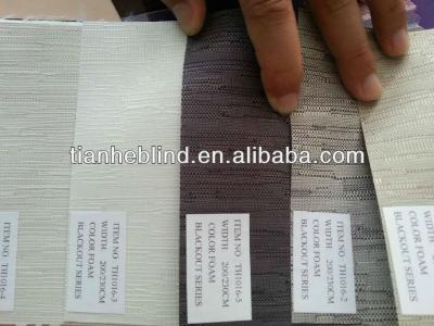China Slubbed fabric for roller blind,Jacaquard roller shade fabric,Linen fabric for shutters for sale