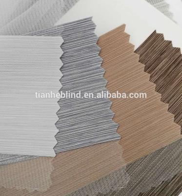 China New Design Polyester Fabric 28mm Aluminum Tube Zebra Blinds/Double Layer Roller Blinds for sale