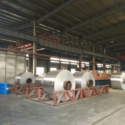 China Adhesive Tape Cable Industrial Aluminium Foil , Aluminium Strip Roll Stable for sale