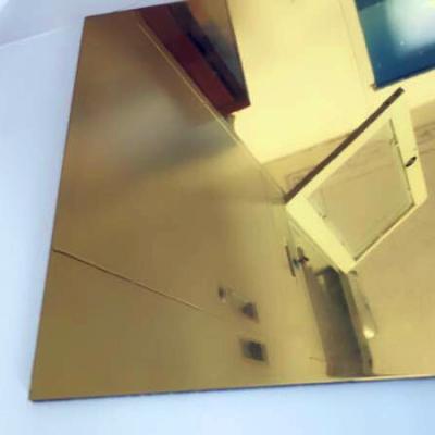 China Thickness 0.3mm Aluminium Mirror Sheet 87% Reflective Data For Lighting Industry for sale