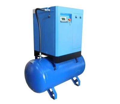 China Compresor de aire industrial del tornillo con el secador, compresor rotatorio de la paleta para los talleres en venta
