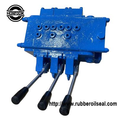China Hydraulic HPV41 Cast Steel Multi Way Valve HPV77 Ship Crane Proportional Valve for sale