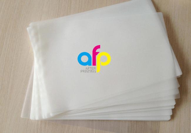 PET polyester pouch laminating film application examples