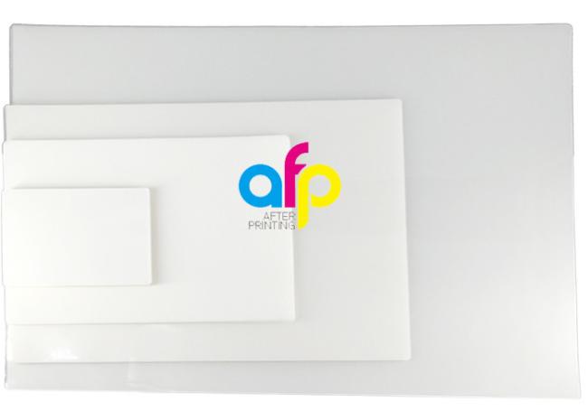 Pouch laminating film sample example