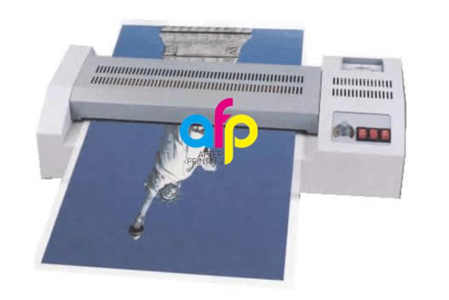 Pouch laminating film operation process