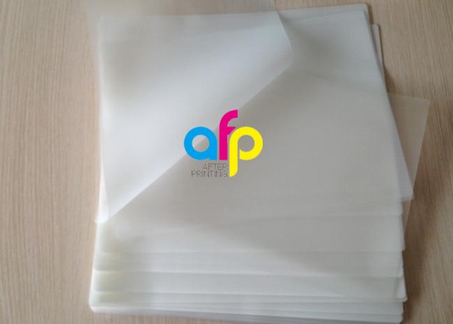 Thermal pouch laminating film product display