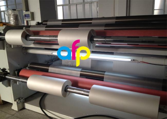 Detailed packaging process for scratch resistant lamination film
