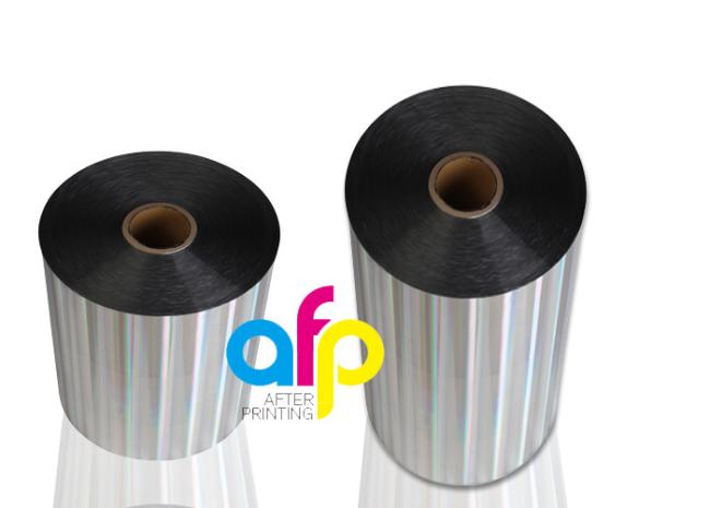 Seamless Rainbow Transparent Holographic Film sample