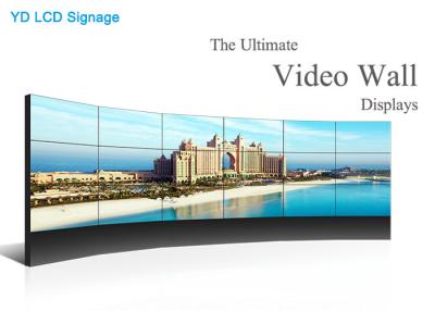 China estabilidad de la pared video del bisel 1080P LCD de 1.8m m alta con el alto coeficiente de contraste en venta