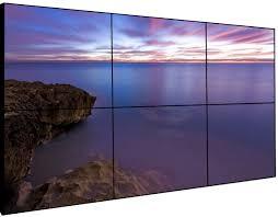 China Painel video do LG da parede do LCD da moldura estreita super com brilho alto de 500 lêndeas à venda