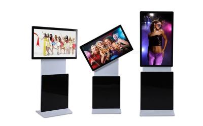 China Samsung LCD Panel Rotatable Touch Screen Kiosk Free Standing With Plug And Play Function for sale
