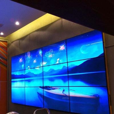 China Indoor Splicing 650cd/m2 1920x1080 43'' LCD Video Wall LCD Monitors Display Wifi/3G/4G/USB for sale