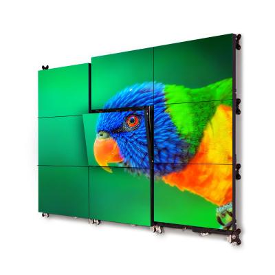 China tela video de emenda dos meios da exposição de parede da tela da parede da tevê de 3x3 LCD com controlo a distância à venda