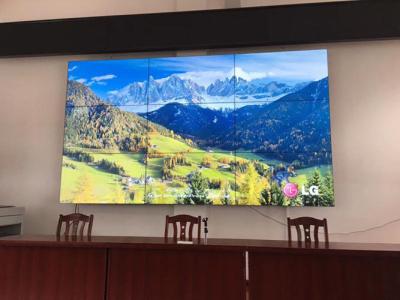 China Original LG 49 Inch LCD Video Wall 3X4 300nits With 1.7mm Narrow Bezel for sale