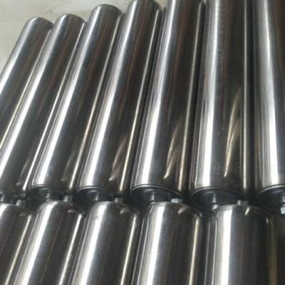 China Effective Sealing Grooved Dustproof Conveyor Carrier Roller for sale
