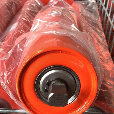 China Customizable Red Dia 89mm Dt Ii Conveyor Roller Guaranteed 6 Months for sale