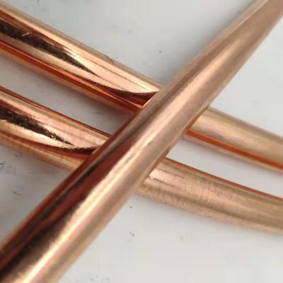 China Dia.5/8 X2.4 M Copper Clad Steel Ground Rod For Generator for sale