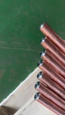 China Earthing Copper Clad Earth Rod Copper Bonded Ground Rod for sale