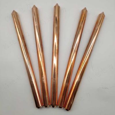 China Copper Bonded Ground Rod 16mm Electric Power IP68 Class I Protection for sale
