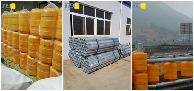W Beam Rolling Guardrail Barrier Accident Car Transportation Facilities Guardrail 0