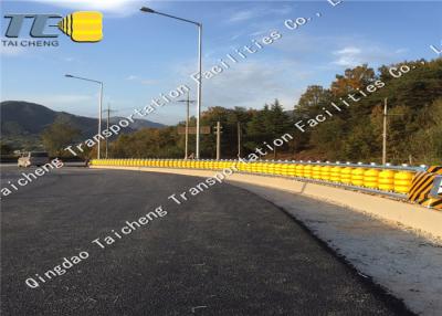 China Durable Yellow EVA Rolling Road Barrier Corrosion Resistance For Road Upgrade for sale