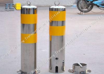 China Traffic Controlling Removable Security Bollard Rustproof With CE / ISO9001 for sale