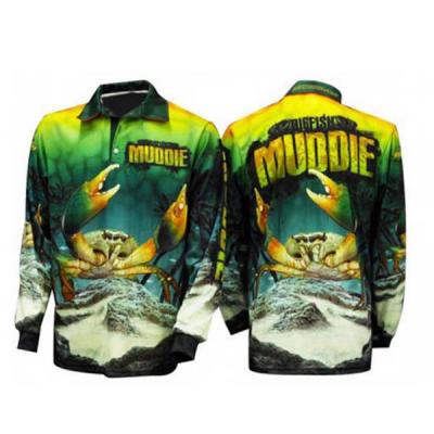 China Washable Team Fishing Tournament Jerseys Lightweight Anti Pilling for sale
