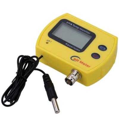 China Online pH Meter for Aquarium Acidimeter Water Quality Analyzer pH & TEMP Meter Measure  E1147 for sale