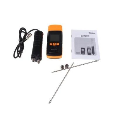 China Woods Moisture Temperature Humidity Meter Tester with Detachable Fork Digital LCD Model H10381 for sale