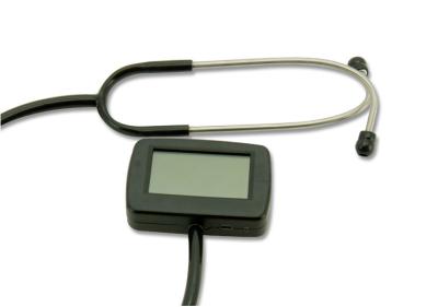 China Multi-function digital visual electronic stethoscope + ECG + spo2 pulse oxygen Saturation with CE Approved CMS-M for sale