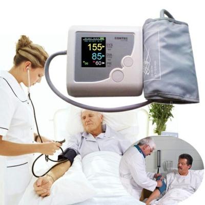 China DHL free shipping Fully Automatic Arm Digitl Blood Pressure Monitor Sphygmomanometer Color LCD CONTEC08E with CE FDA for sale