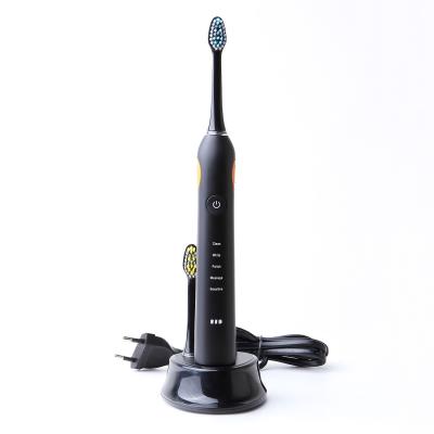 China Waterproof Rechargeable Electric Toothbrush Tooth Whitening With Brush Heads Replacement Teeth Whitener Cleaning Oral for sale