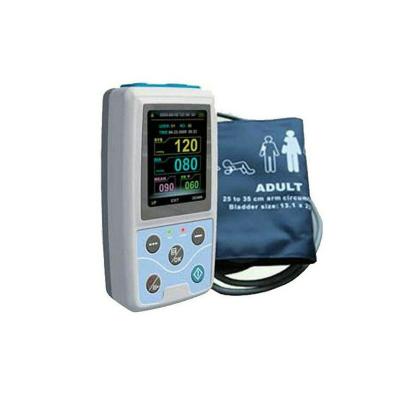 China Digital Ambulatory Automatic NIBP+ Pulse Rate+ Oximeter probe Blood Pressure Monitor PM50 for sale