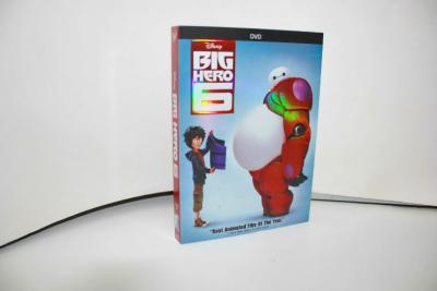 China DHL free shipping!!Disney dvd movie BIG HERO 6 chirldren carton dvd movie for sale