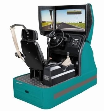China Virtual driver simulator , 3 d driving school simulator for sale