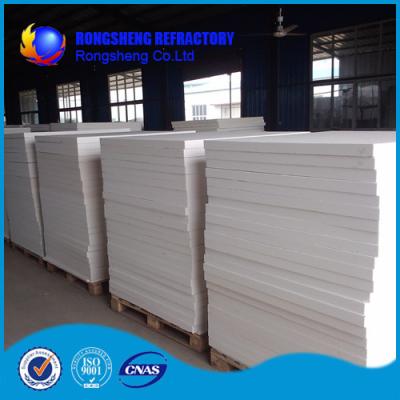 China White Heat Resistence high temperature insulation board , ceramic fibre board for sale