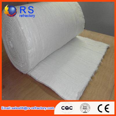 China LYGX-112 White Ceramic Fiber Blanket Fire Resistance With Insulation Performance for sale