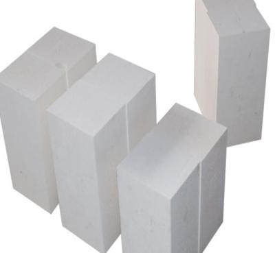 China Different Size high temp brick , Sintered AZS Refractory Brick for Glass Furnace for sale