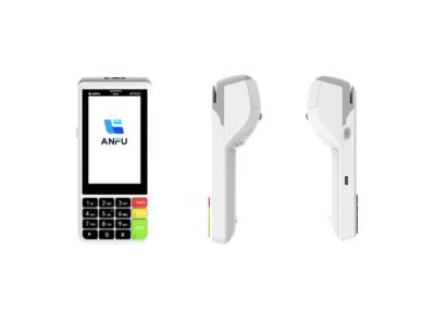 China ANFU smart Android Handheld POS Terminal with Barcode Scanner EMV PCI certified en venta