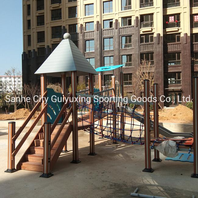 2023 Newest Fun Plastic Kids Outdoor Playground Manufacturer
