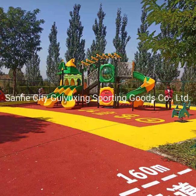 2023 Newest Fun Plastic Kids Outdoor Playground Manufacturer