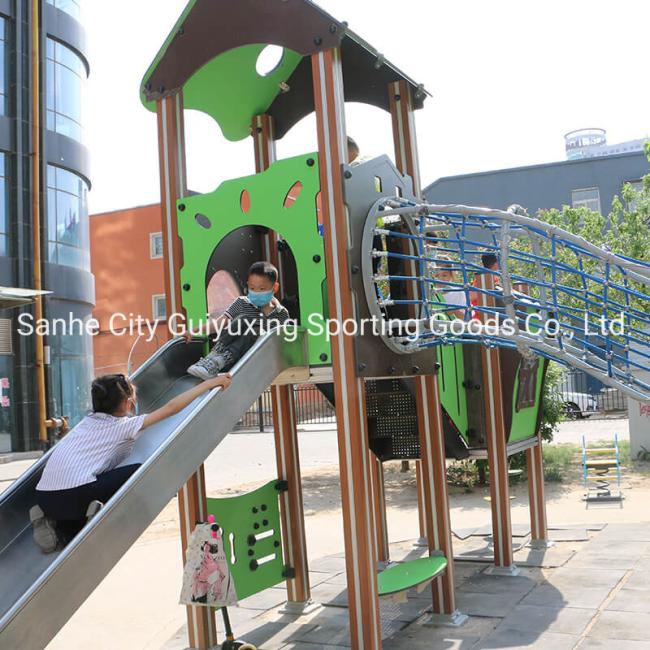 Outdoor Plaza Used Slide for Kids