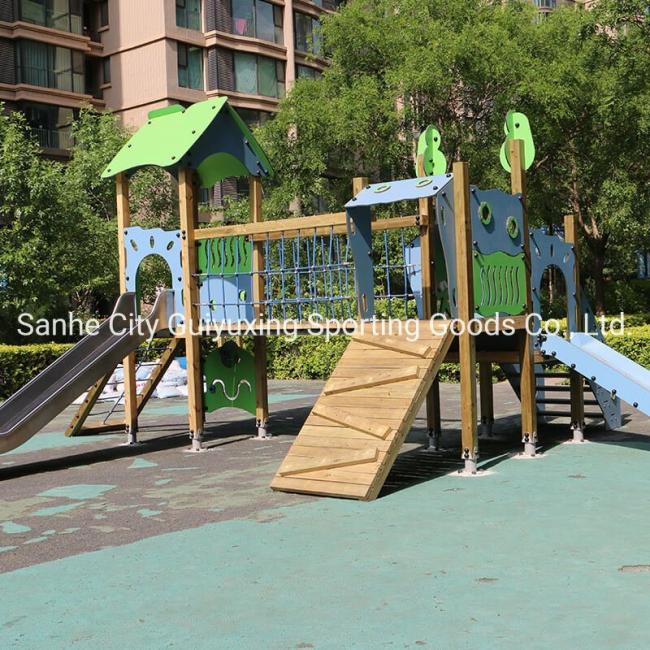 Outdoor Plaza Used Slide for Kids