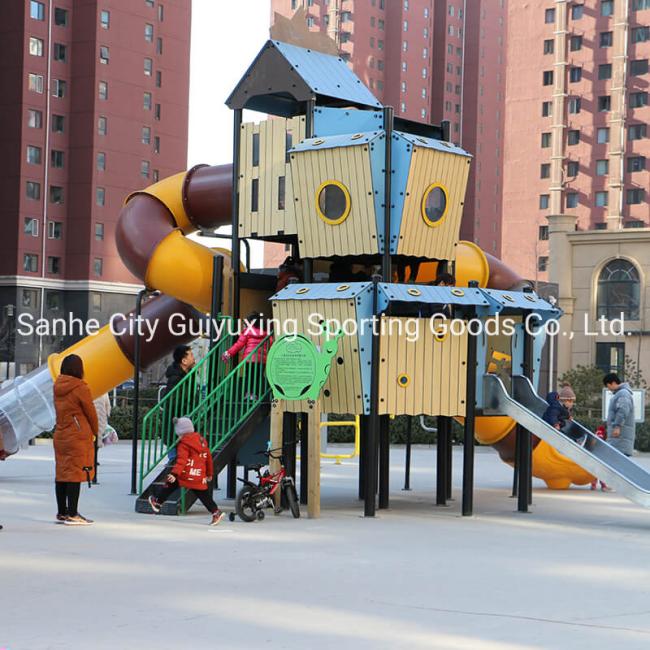 Outdoor Plaza Used Slide for Kids
